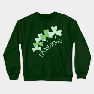 Trombone Shamrocks Crewneck Sweatshirt